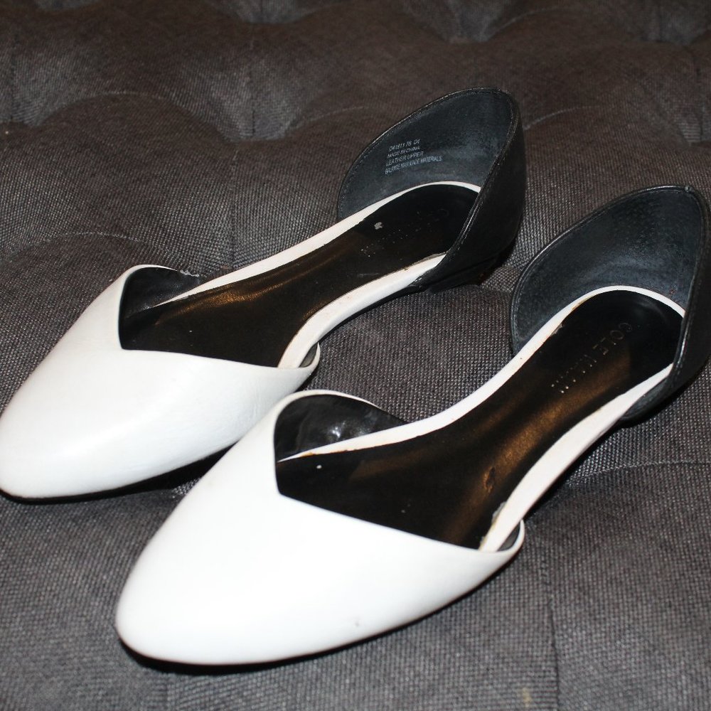 Cole Haan Crissy D'Orsay Skimmer Two-Tone Flats